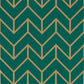 Tessellation Wallpaper - Teal/Gold - HMWF111984 - Harlequin - Premier Wallcovering