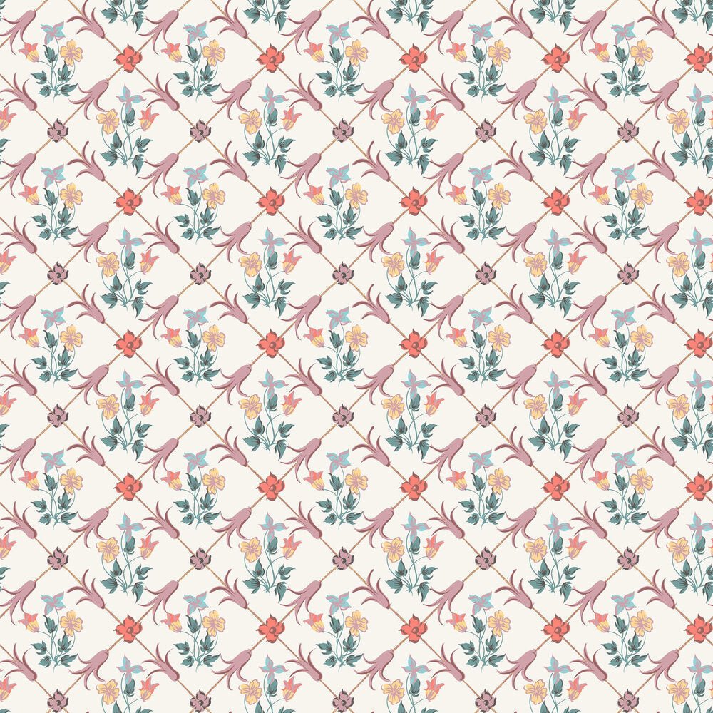 Tessin Wallpaper - Pink - Boråstapeter - 4504 - Premier Wallcovering