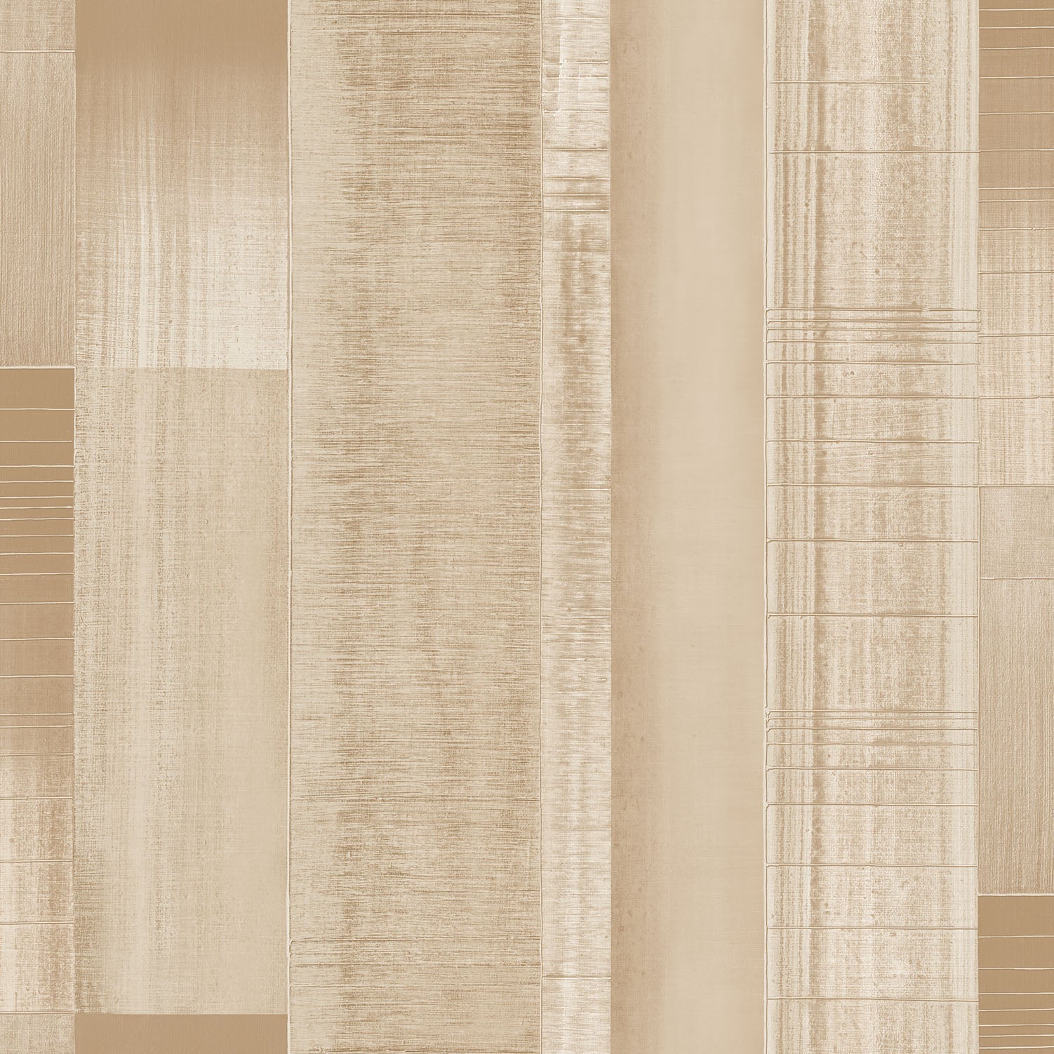 Texstyle Agen Stripe Wallpaper - Beige / Metallic Ink - Galerie - G56570 - Premier Wallcovering