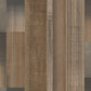 Texstyle Agen Stripe Wallpaper - Brown / Black / Metallic Ink - Galerie - G56572 - Premier Wallcovering