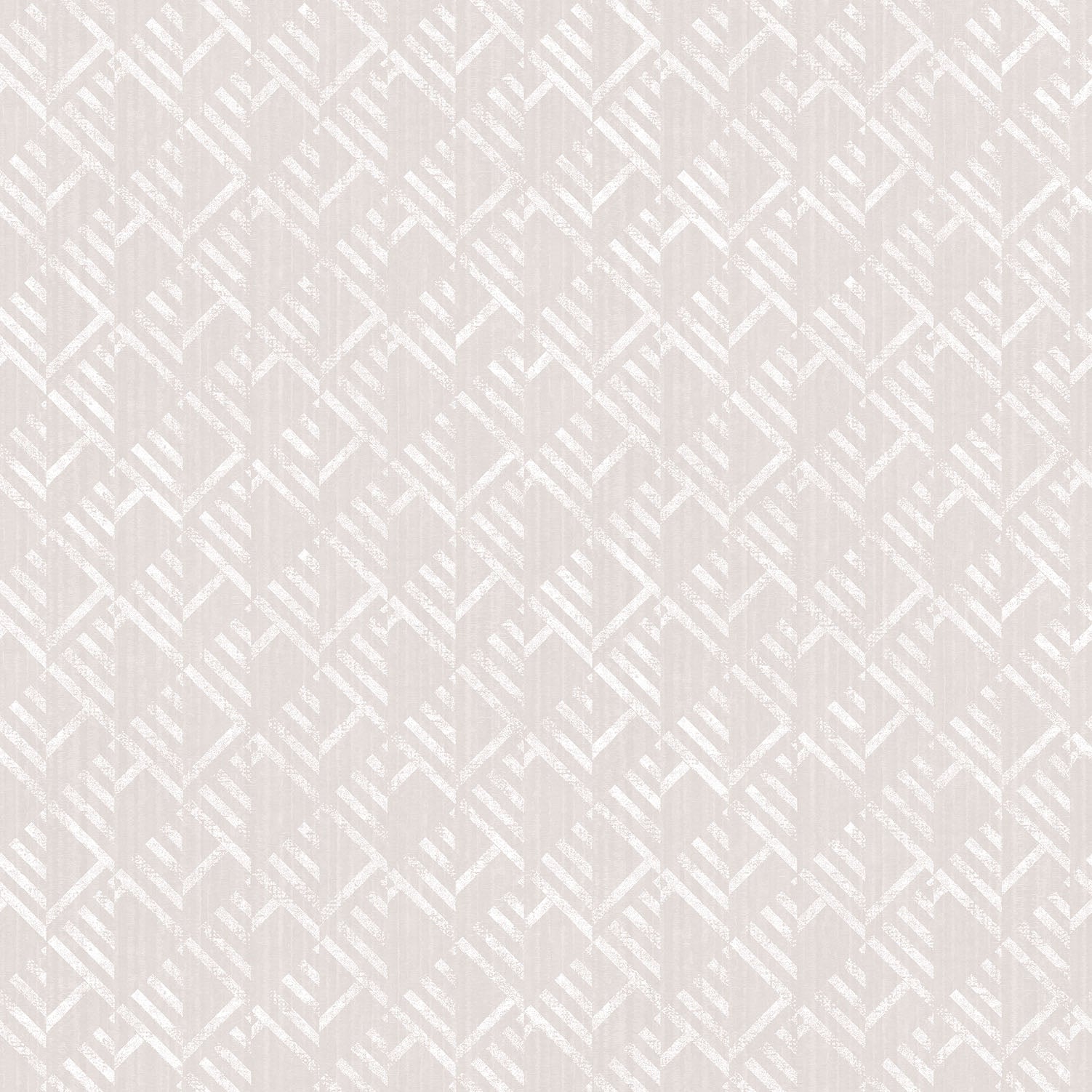Texstyle Block Flock Wallpaper - Warm Neutrals / Mica - Galerie - G56583 - Premier Wallcovering