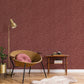 Texstyle Bronze Effect Wallpaper - Terracotta / Red / Rose Gold - Galerie - G56590 - Premier Wallcovering