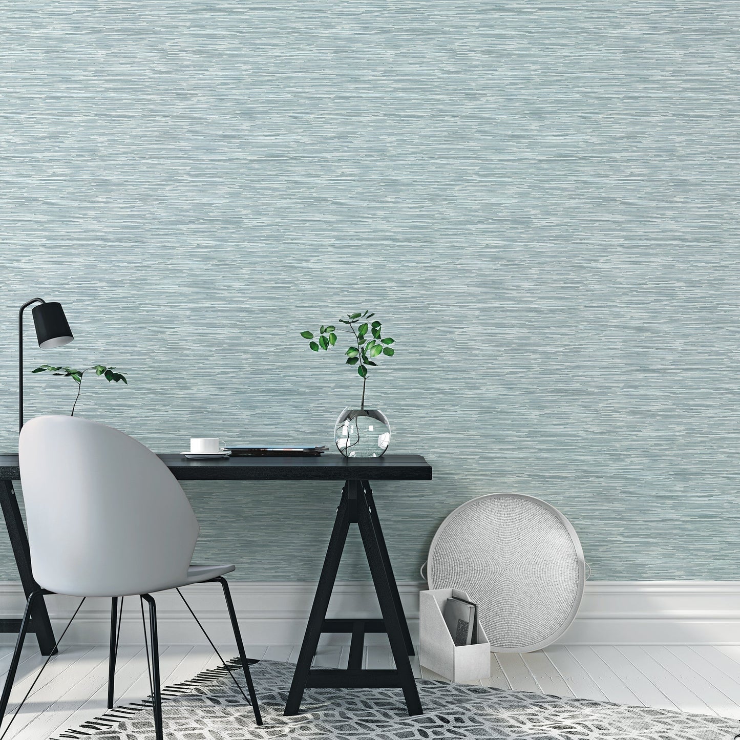 Texstyle Bronze Effect Wallpaper - Green - Galerie - G56586 - Premier Wallcovering