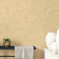 Texstyle Bronze Effect Wallpaper - Ochre / Metallic Gold - Galerie - G56589 - Premier Wallcovering