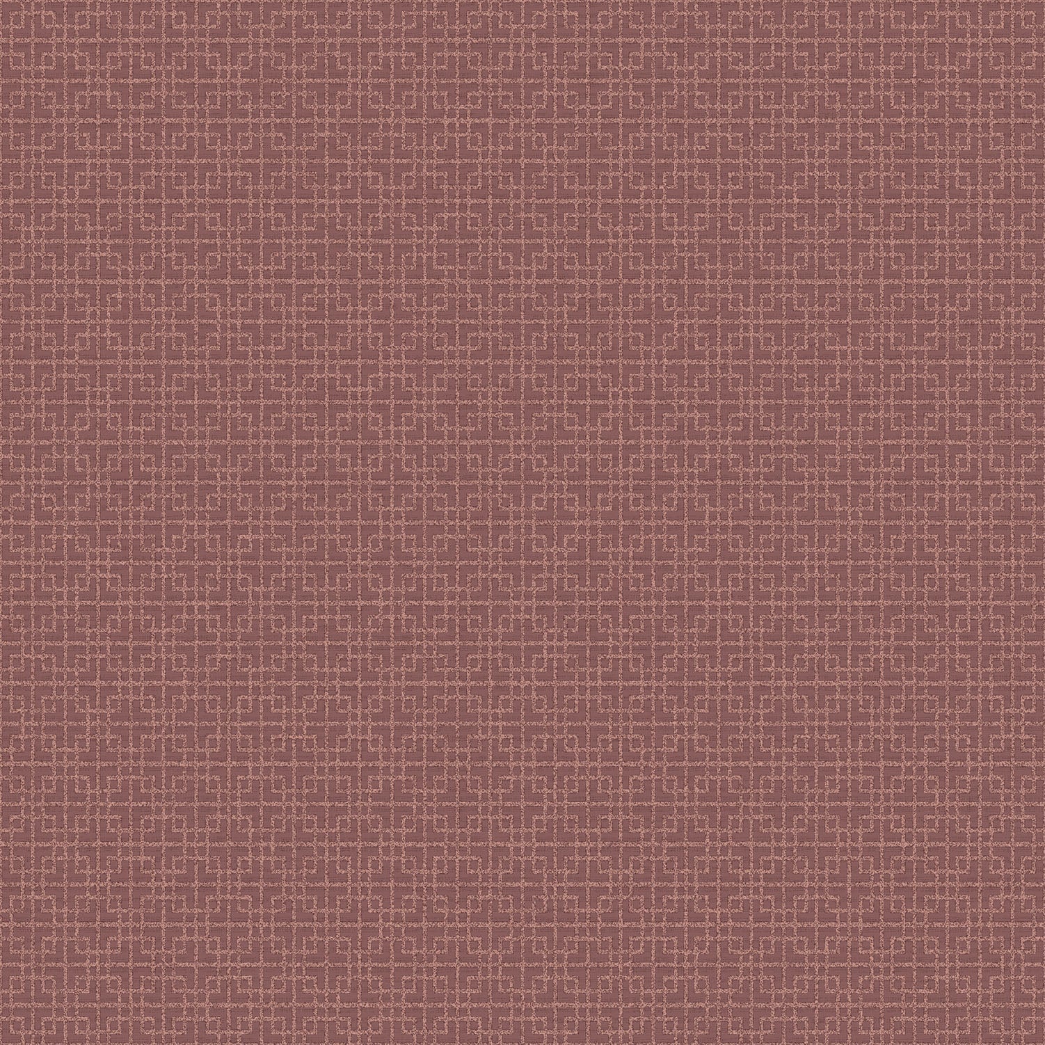 Texstyle Greek Key Texture Wallpaper - Plum - Galerie - G56597 - Premier Wallcovering