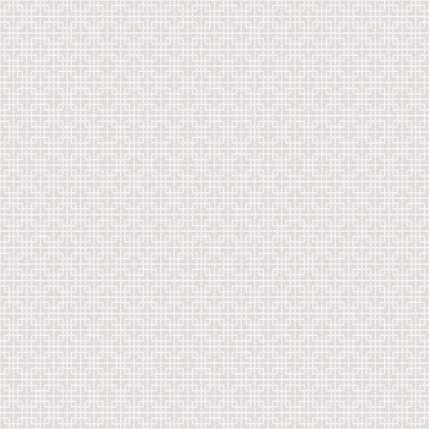 Texstyle Greek Key Texture Wallpaper - Warm Neutrals / Mica - Galerie - G56601 - Premier Wallcovering