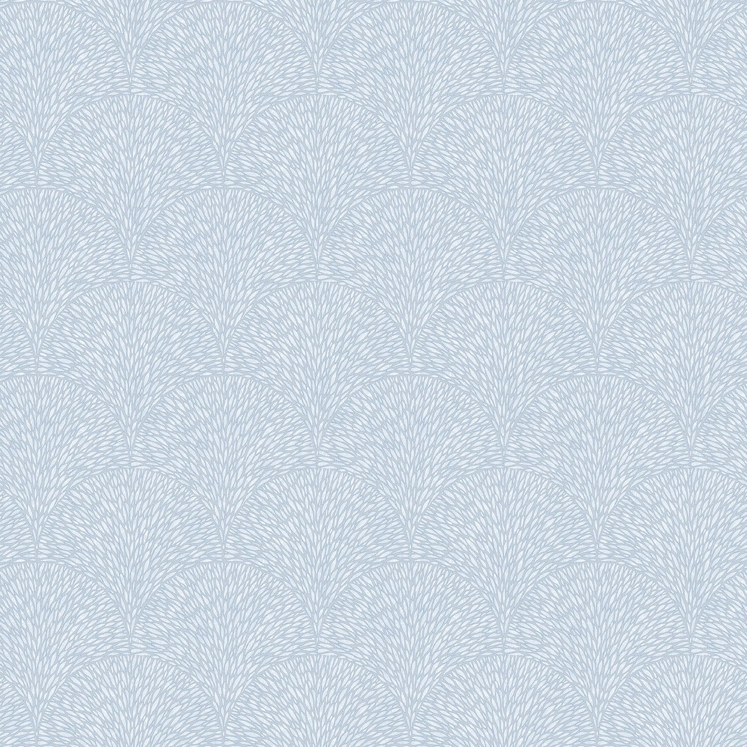 Texstyle Hedgehog Wallpaper - Blue / Mica - Galerie - G56604 - Premier Wallcovering