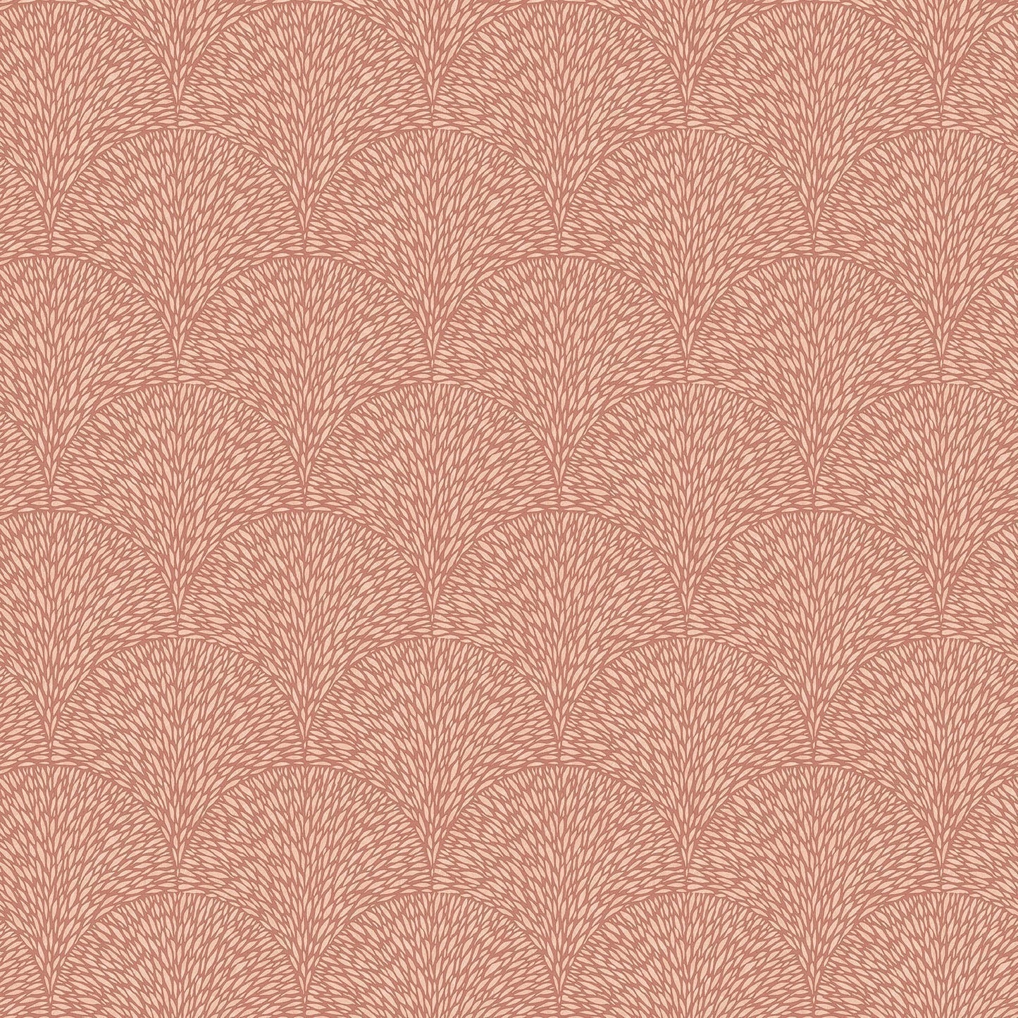 Texstyle Hedgehog Wallpaper - Terracotta / Rose Gold - Galerie - G56609 - Premier Wallcovering