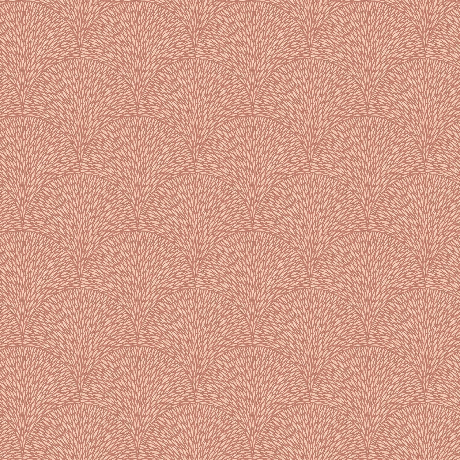 Texstyle Hedgehog Wallpaper - Terracotta / Rose Gold - Galerie - G56609 - Premier Wallcovering