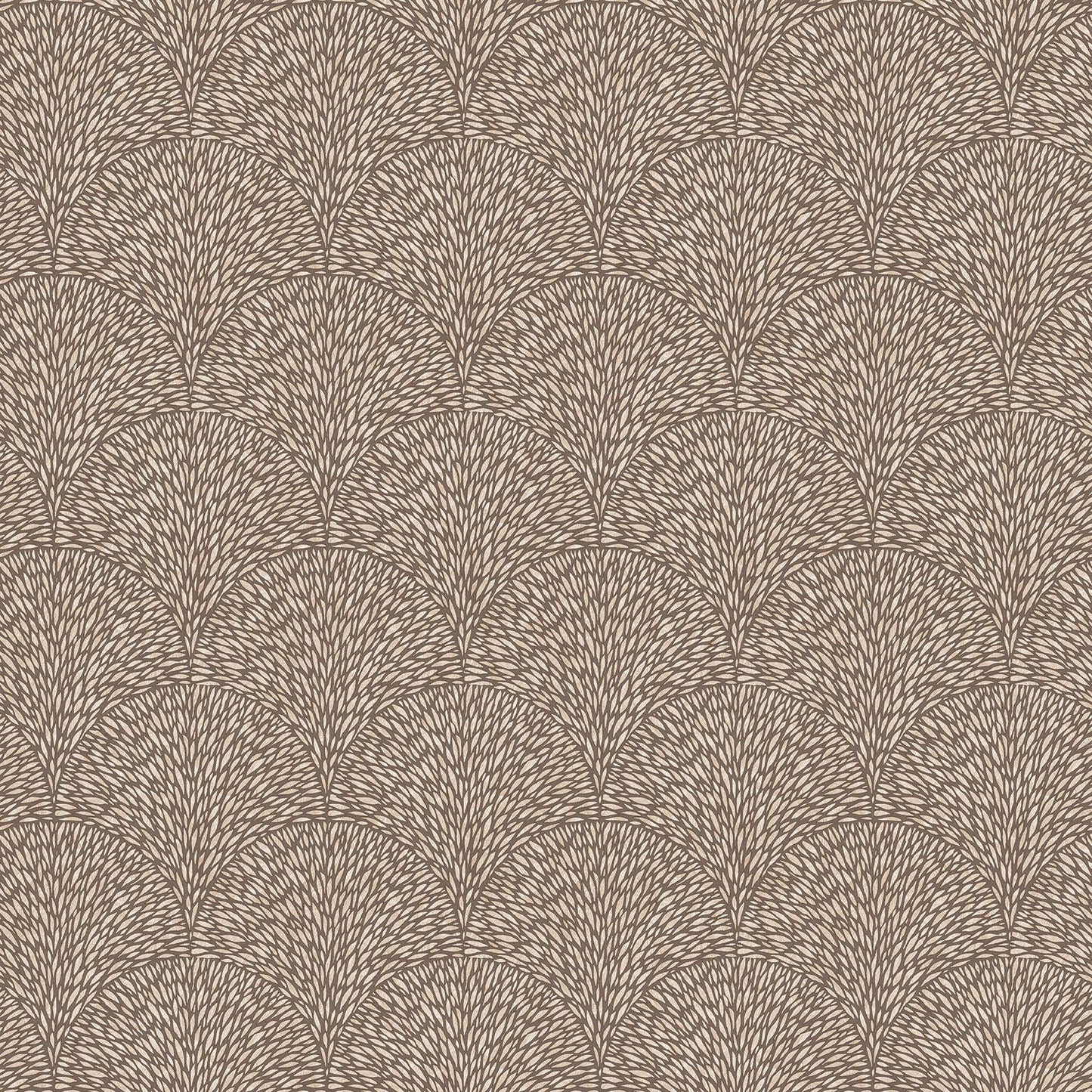 Texstyle Hedgehog Wallpaper - Brown / Metallic Gold - Galerie - G56605 - Premier Wallcovering