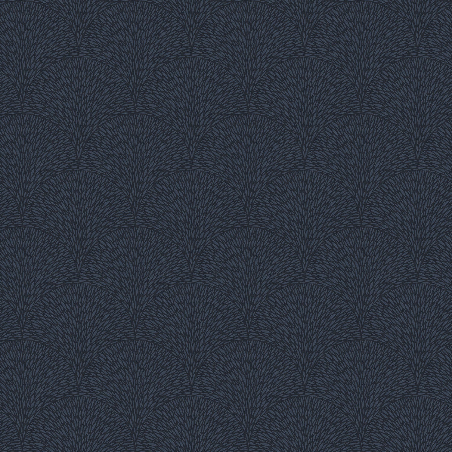 Texstyle Hedgehog Wallpaper - Navy - Galerie - G56607 - Premier Wallcovering