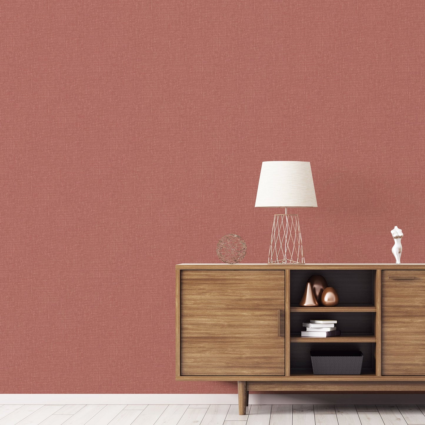 Texstyle Hex Texture Wallpaper - Rose Gold - Galerie - G56620 - Premier Wallcovering