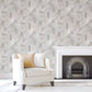 Texstyle Shape Shifter Wallpaper - Warm Neutrals / Mica - Galerie - G56629 - Premier Wallcovering