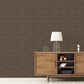 Texstyle Woven Weave Texture Wallpaper - Brown / Black / Metallic Ink - Galerie - G56633 - Premier Wallcovering