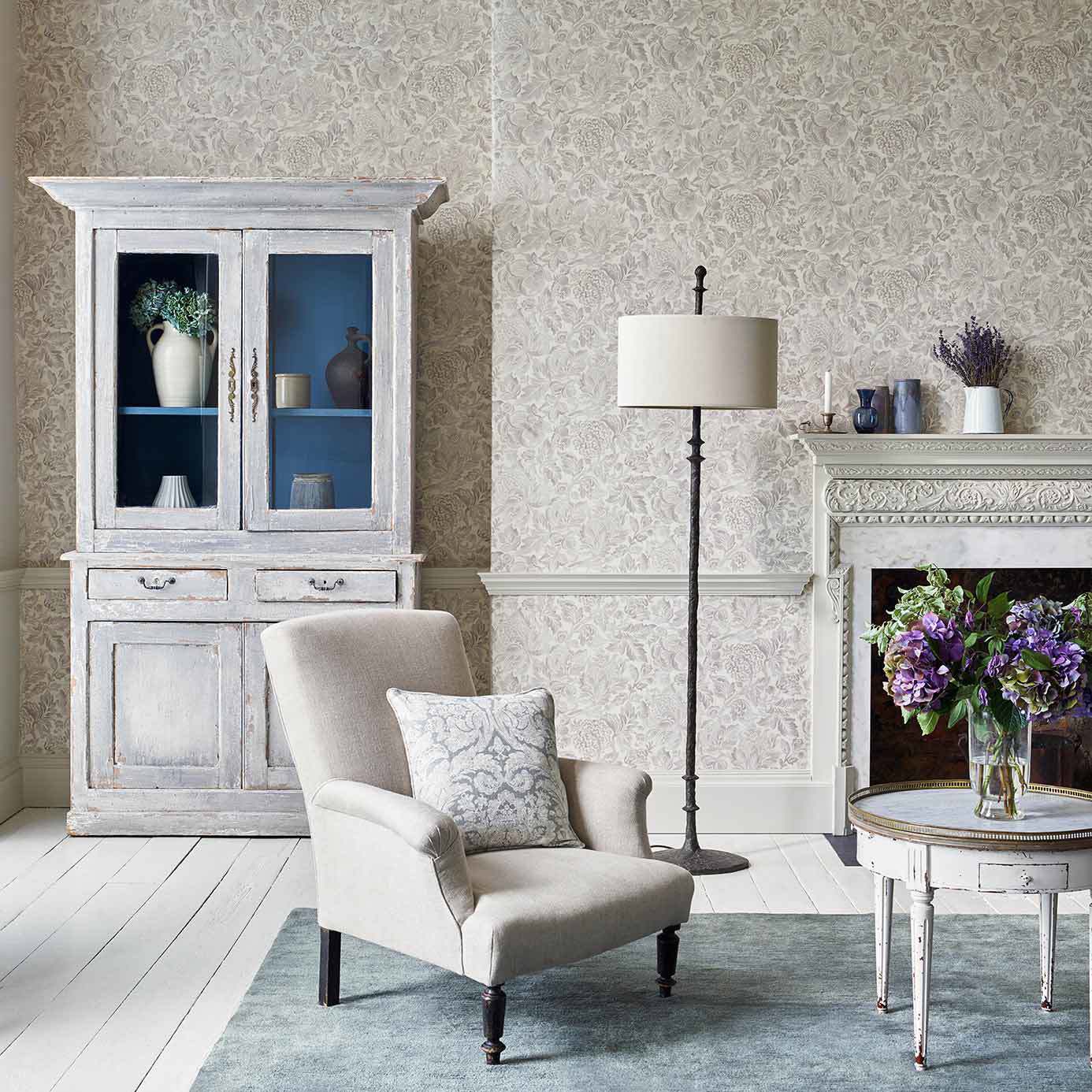 Thackeray Wallpaper - Fig - Sanderson - DDAM216413