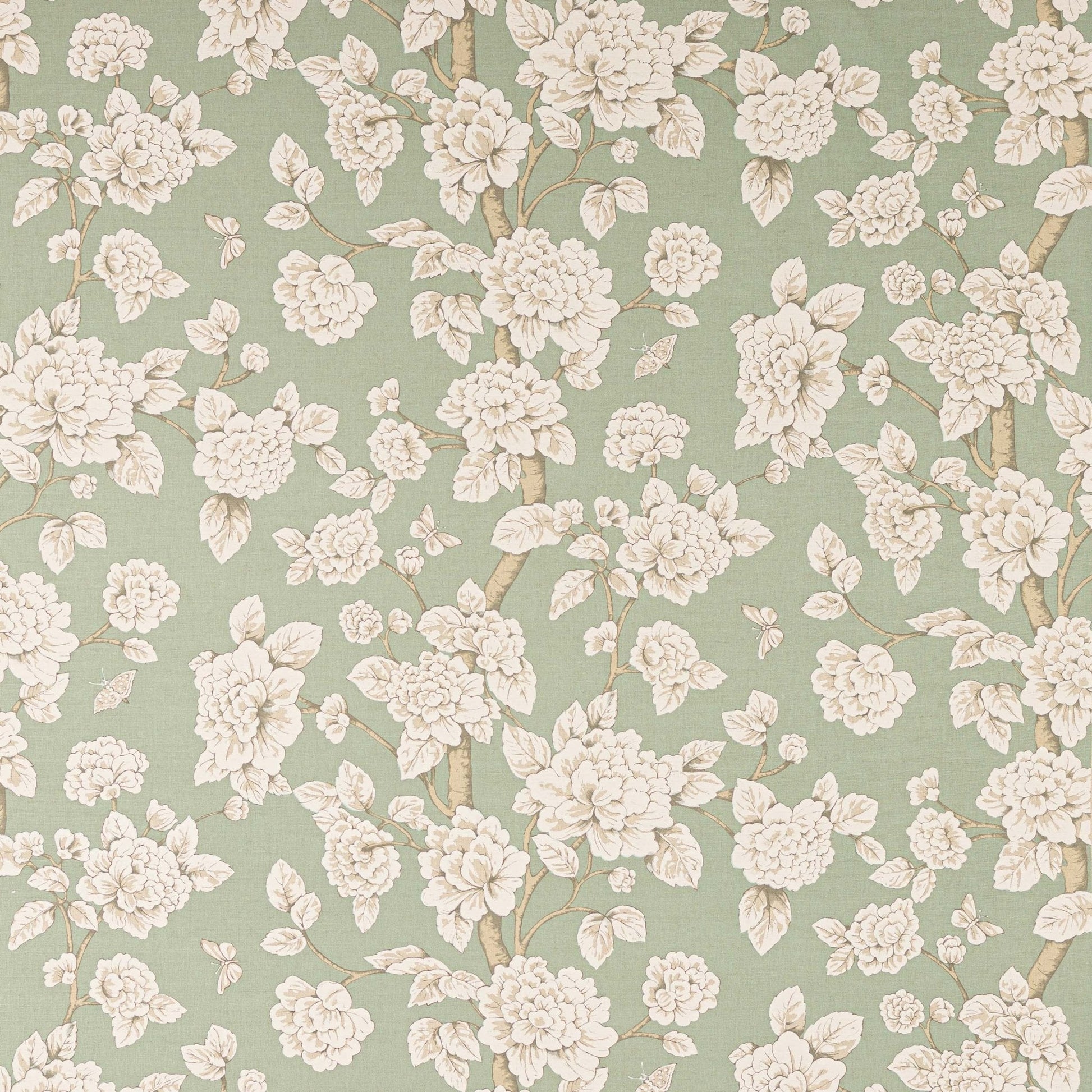 Thais Fabric - Celadon - Manuel Canovas - M4129-02 - Premier Wallcovering