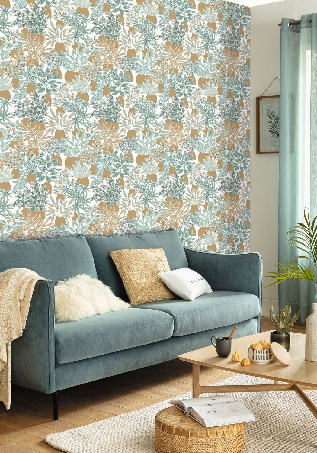 Thalie Wallpaper -  Opaline Curry - Caselio - 103637128