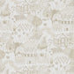 The Allotment Wallpaper - Linen - Sanderson - DHPO216353