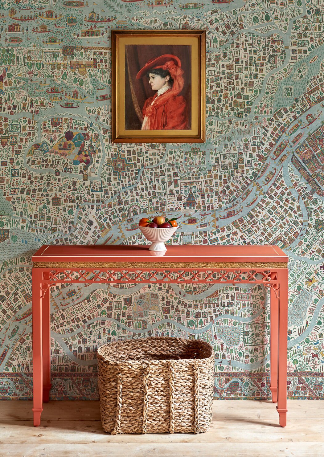 The Map Maxi Wallpaper - Garland - Lewis & Wood - Premier Wallcovering