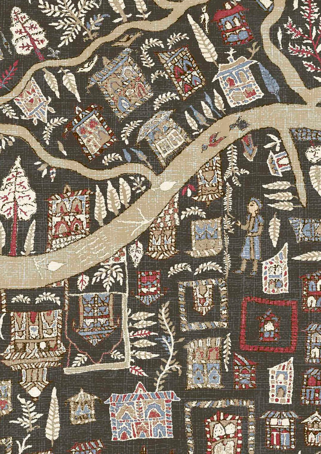 The Map Maxi Wallpaper - Twilight - Lewis & Wood - Premier Wallcovering