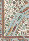 The Map Mini Wallpaper - Garland - Lewis & Wood - Premier Wallcovering