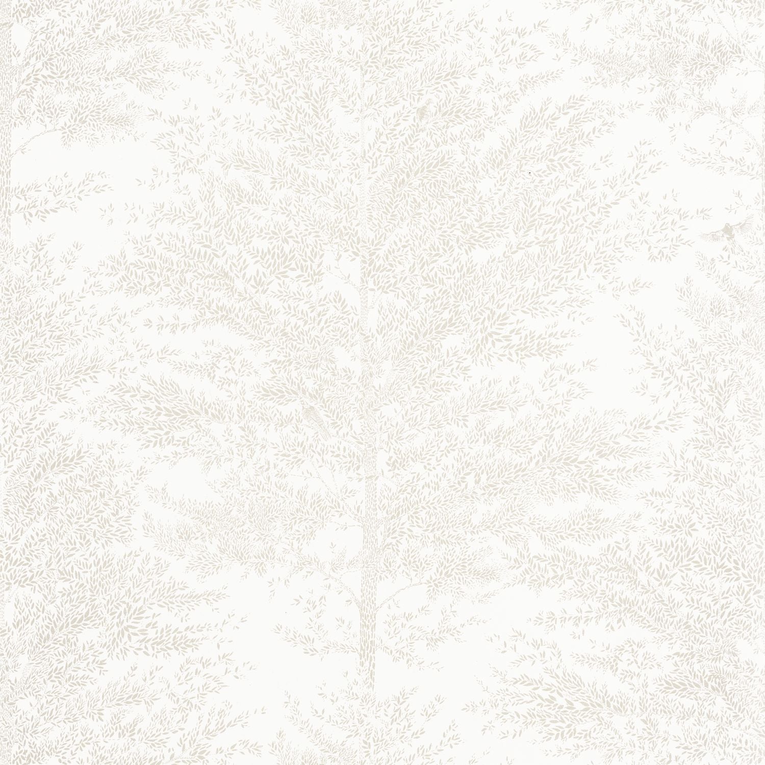 The Place To Bed Cosy Nest Wallpaper - Blanc Irise - Caselio - 101800021