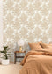 The Place To Bed Cosy Nest Wallpaper - Blanc Or - Caselio - 101801024