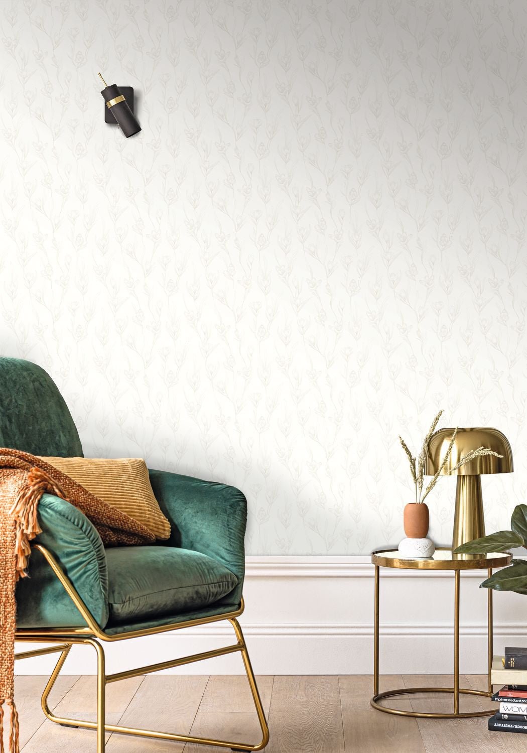 The Place To Bed Day Dreaming Wallpaper - Blanc Irise - Caselio - 101780020