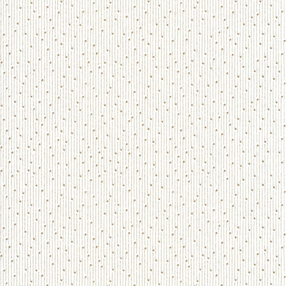 The Place To Bed Lullaby Wallpaper - Blanc Or - Caselio - 101830025