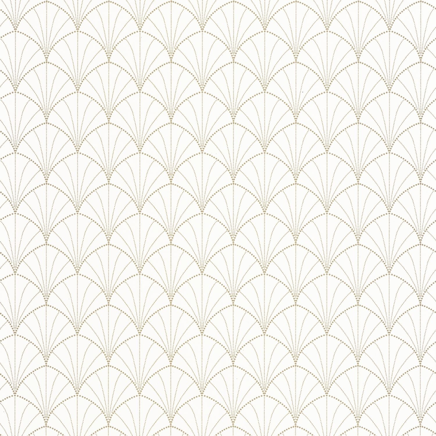 The Place To Bed Stardust Wallpaper - Blanc Or - Caselio - 101820026