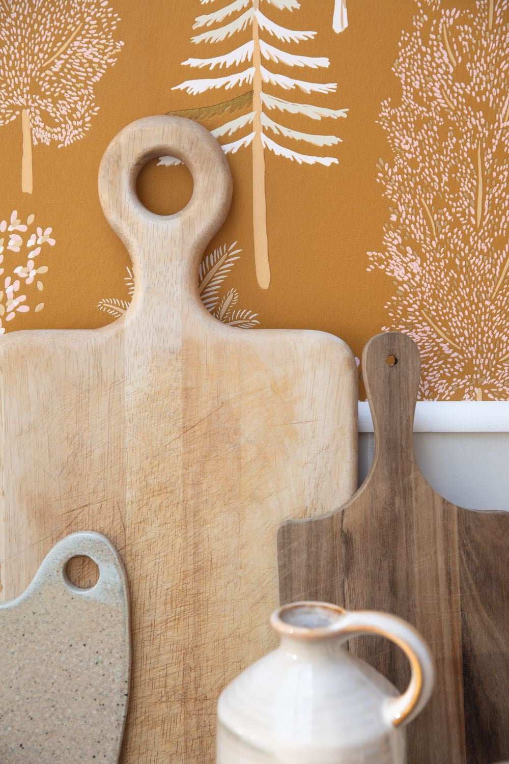 The Tree House Wallpaper - Ocre - Caselio - 102952237
