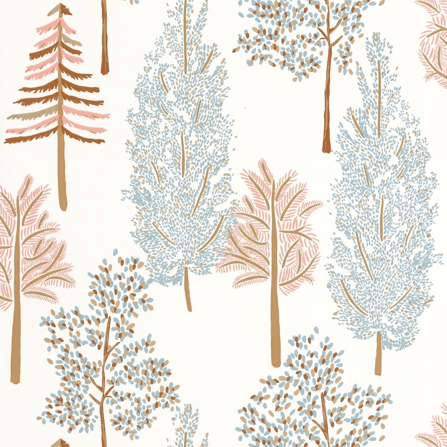 The Tree House Wallpaper - Bleu - Caselio - 102956023