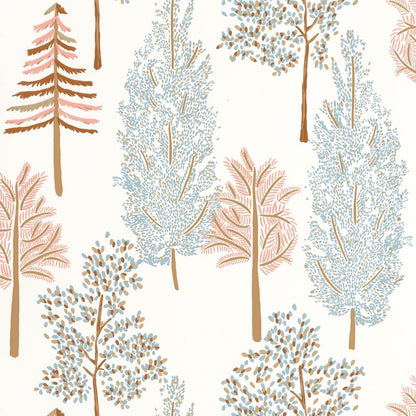 The Tree House Wallpaper - Bleu - Caselio - 102956023