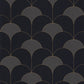 Theatre Twenties Wallpaper - Noir Reglisse - Casadeco - 88689595 - Premier Wallcovering