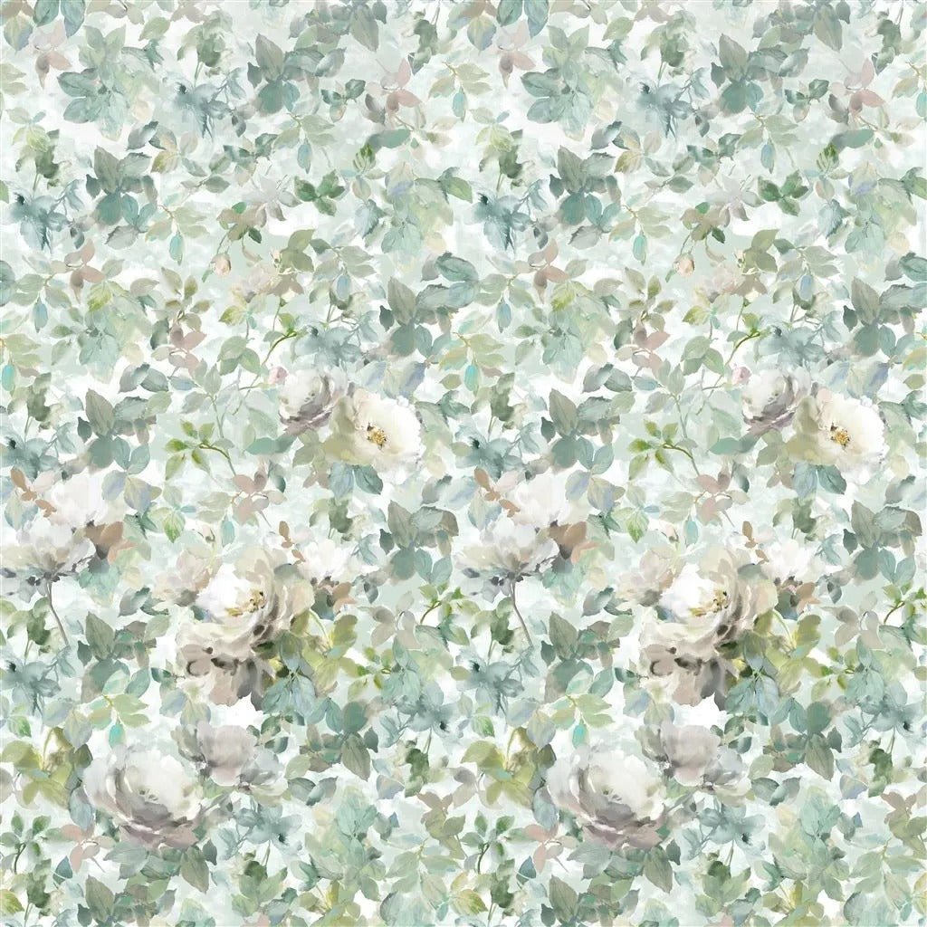Thelmas Garden Wallpaper - Celadon - PDG1155/01 - Designers Guild