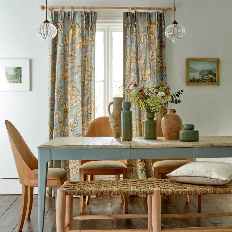 Theodosia Fabric - Red - Morris & Co - 226594 - Premier Wallcovering