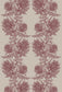Thistle Fabric - Red - Timorous Beasties - THL/1614/05 - Premier Wallcovering
