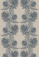 Thistle Fabric - Navy Blue - Timorous Beasties - THL/1614/04 - Premier Wallcovering