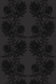 Thistle Superwide Wallpaper - Black on Black - Timorous Beasties - SWP/THL/BLK/05 - Premier Wallcovering