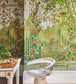Tijou Gate Wallpaper - Spring Green, Soft Olive & Rouge - 118/8017 - Cole & Son - Premier Wallcovering