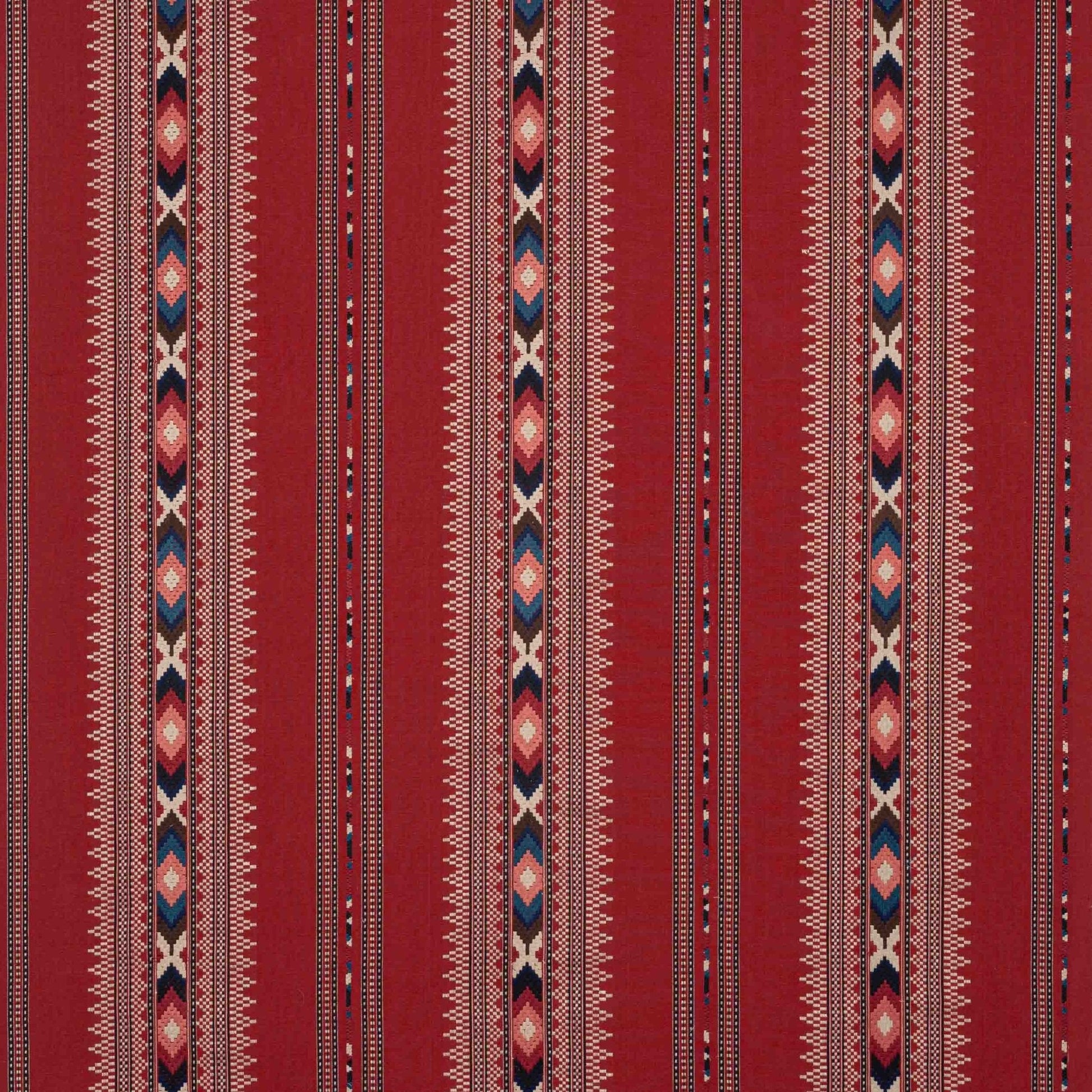 Tikal Fabric - Carmin - Manuel Canovas - M4180-03 - Premier Wallcovering