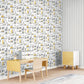 Tiny Tots 2 Construction Wallpaper - Yellow / Greige - Galerie - G78362 - Premier Wallcovering