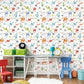 Tiny Tots 2 Dragons Wallpaper - Bright Colours - Galerie - G78368 - Premier Wallcovering