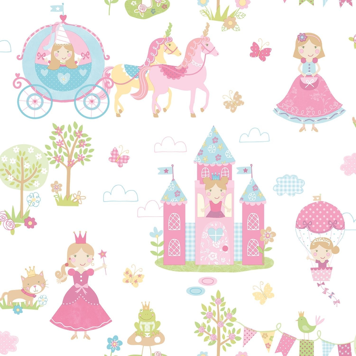 Tiny Tots 2 Fairytale Wallpaper - Primary - Galerie - G78372 - Premier Wallcovering