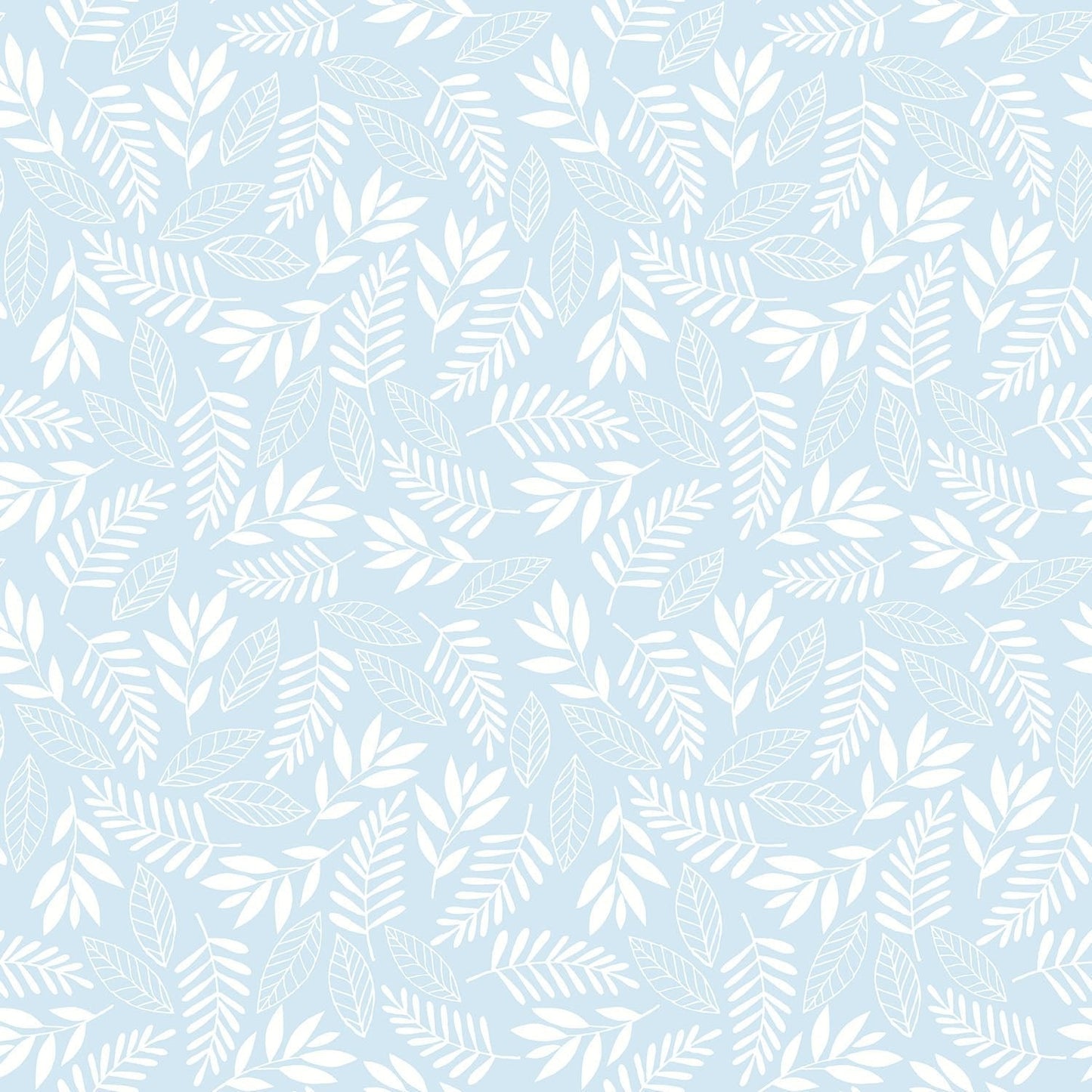 Tiny Tots 2 Koala Leaf Wallpaper - Light Blue - Galerie - G78381 - Premier Wallcovering