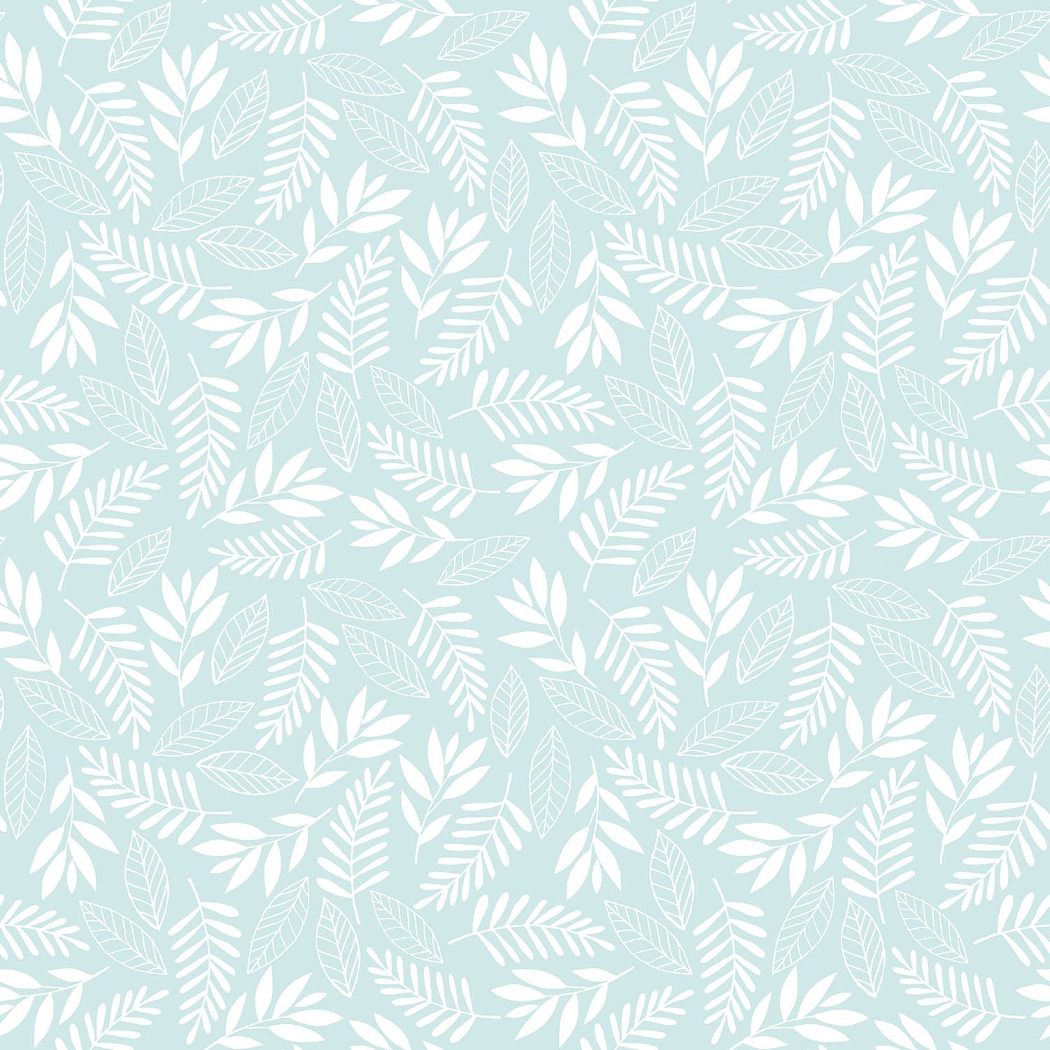 Tiny Tots 2 Koala Leaf Wallpaper - Turquoise - Galerie - G78383 - Premier Wallcovering