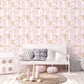 Tiny Tots 2 Koalas Wallpaper - Pink / Grey / Glitter - Galerie - G78387 - Premier Wallcovering