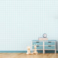 Tiny Tots 2 Plaid Wallpaper - Turquoise - Galerie - G78397 - Premier Wallcovering