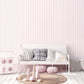 Tiny Tots 2 Regency Stripe Wallpaper - Pink - Galerie - G78403 - Premier Wallcovering