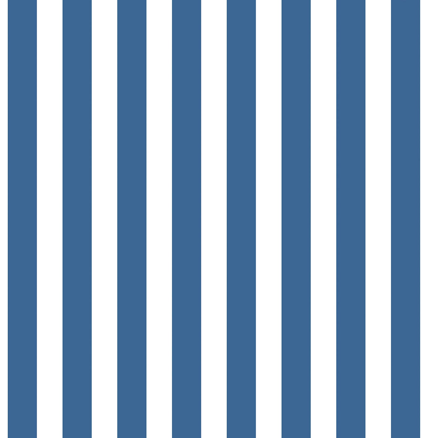 Tiny Tots 2 Regency Stripe Wallpaper - Cobalt Blue - Galerie - G78400 - Premier Wallcovering